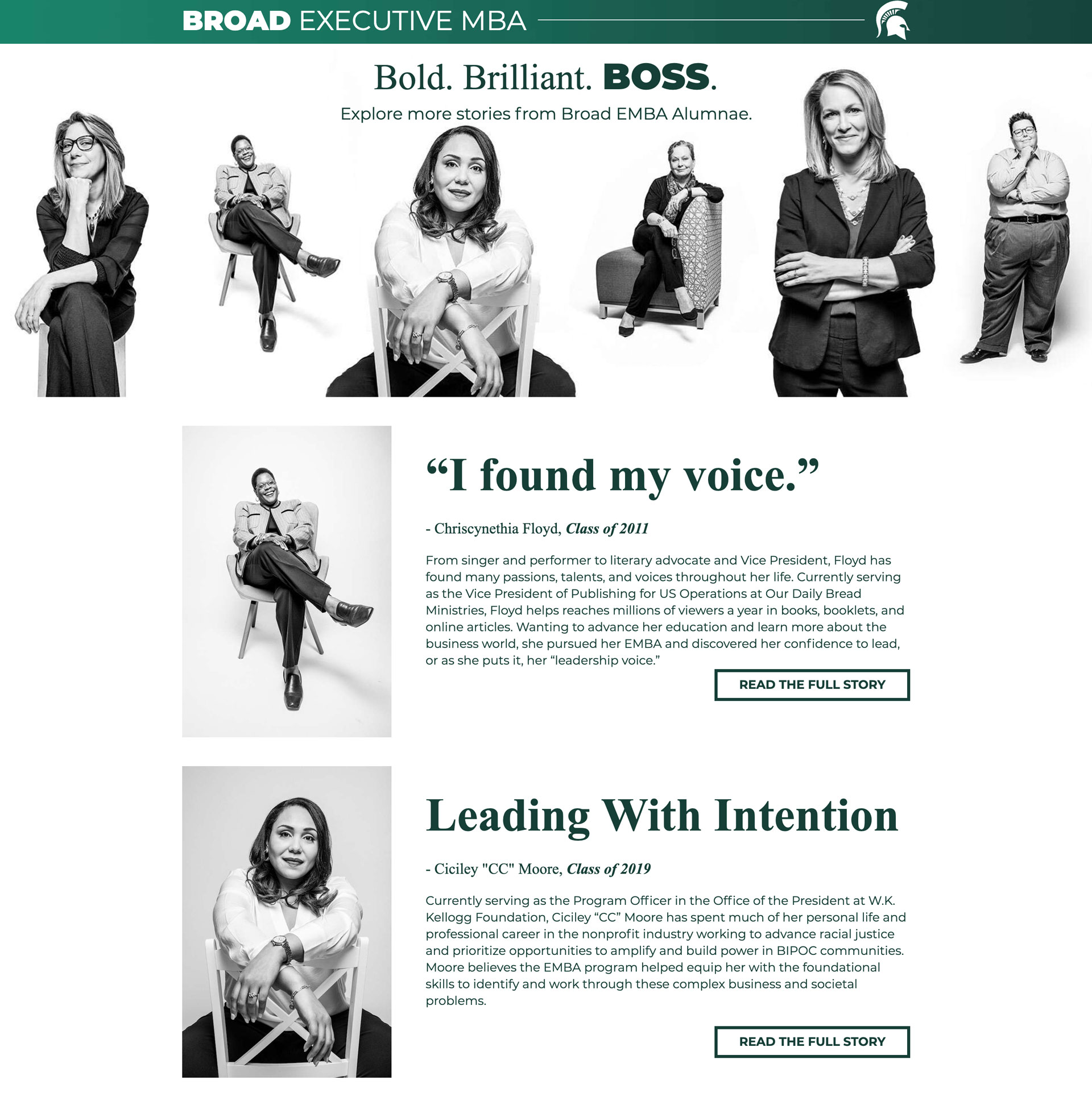 MSU Boss Campaign Website