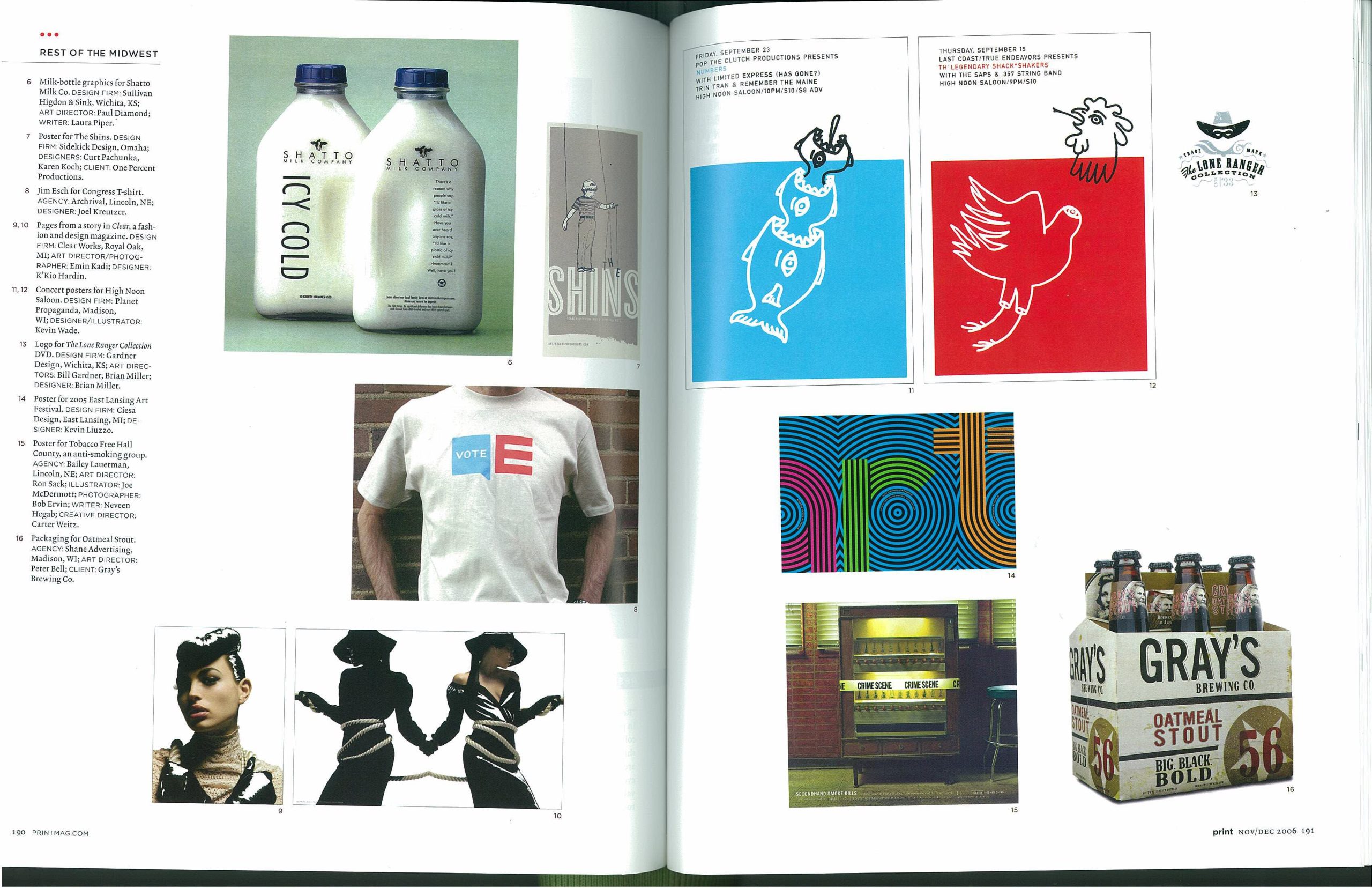 ELAF in PRINT Magazine 2006