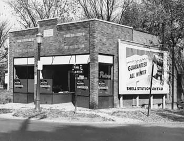 McLean Screenprint building. 1954