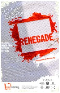 Renegade Theatre Festival poster 2010